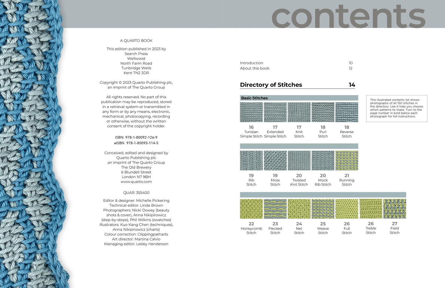Tunisian Crochet Stitch Dictionary