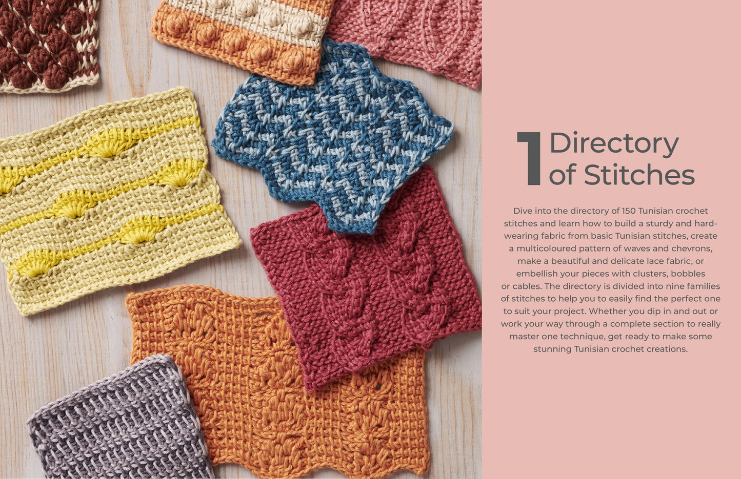 Tunisian Crochet Stitch Dictionary
