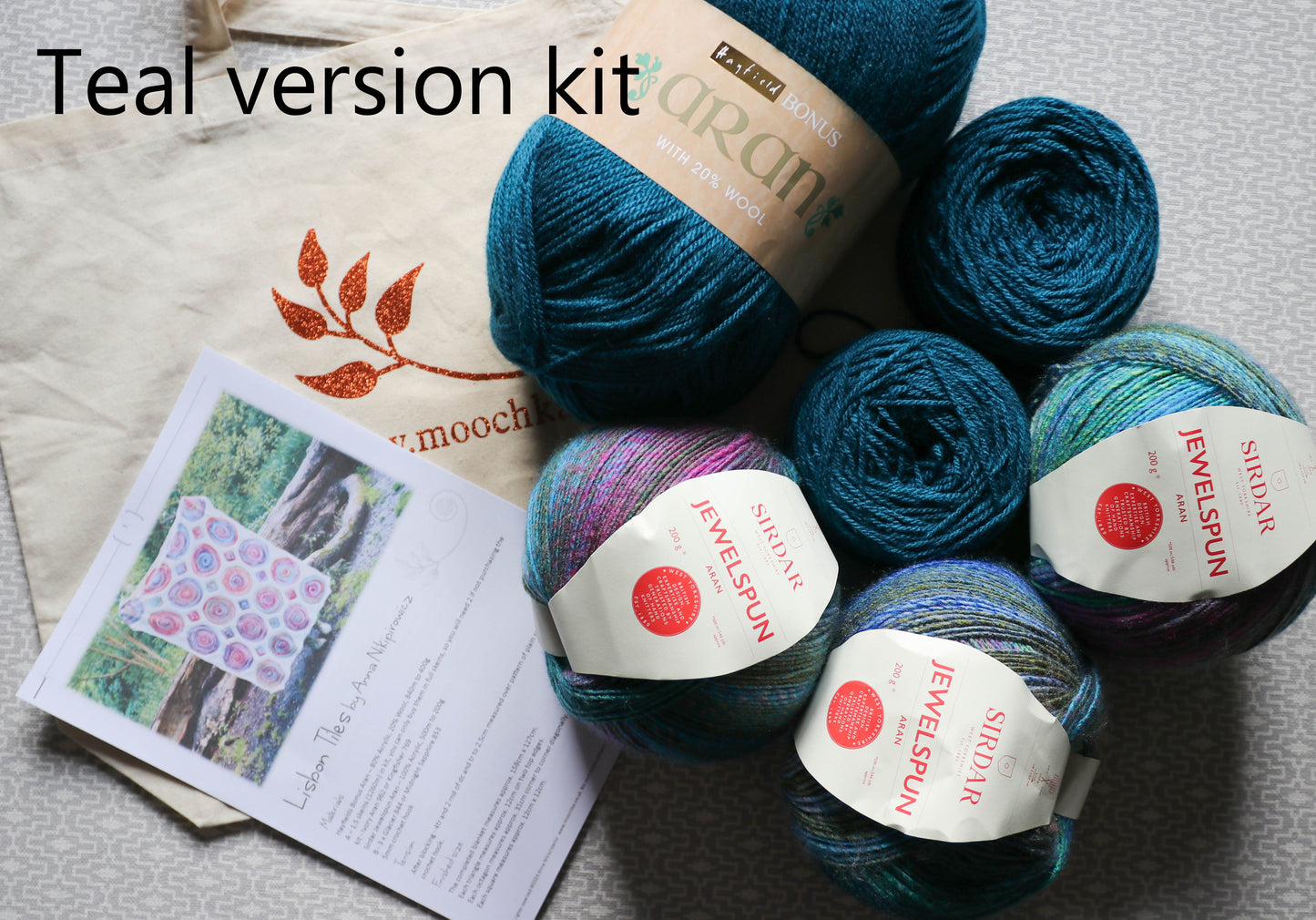 Lisbon Tiles blanket kit (UK only)