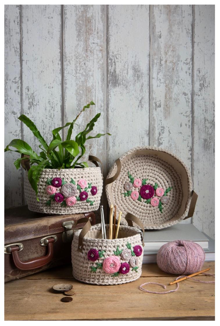 Embroidered Crochet