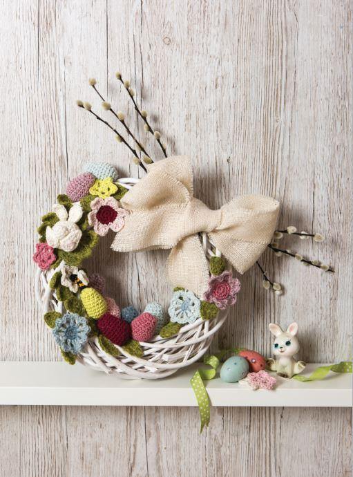 Crocheted Wreaths for the Home - Moochka