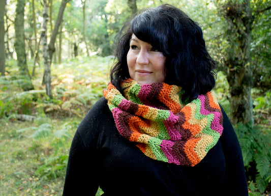 Zig Zag Cowl