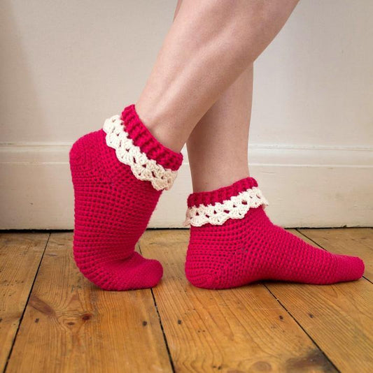 Basic crochet sock - Moochka