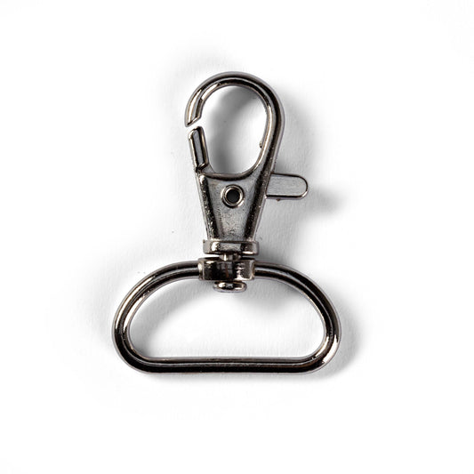 Prym Snap hook 25 x 40mm, silver-coloured - Moochka