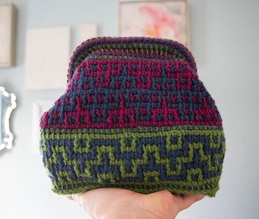 Tunisian Crochet Bag