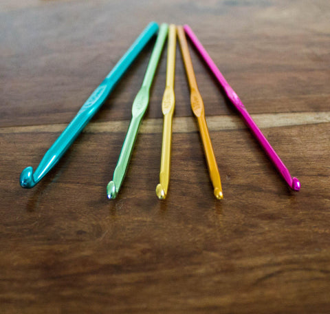 HiyaHiya aluminium crochet hooks